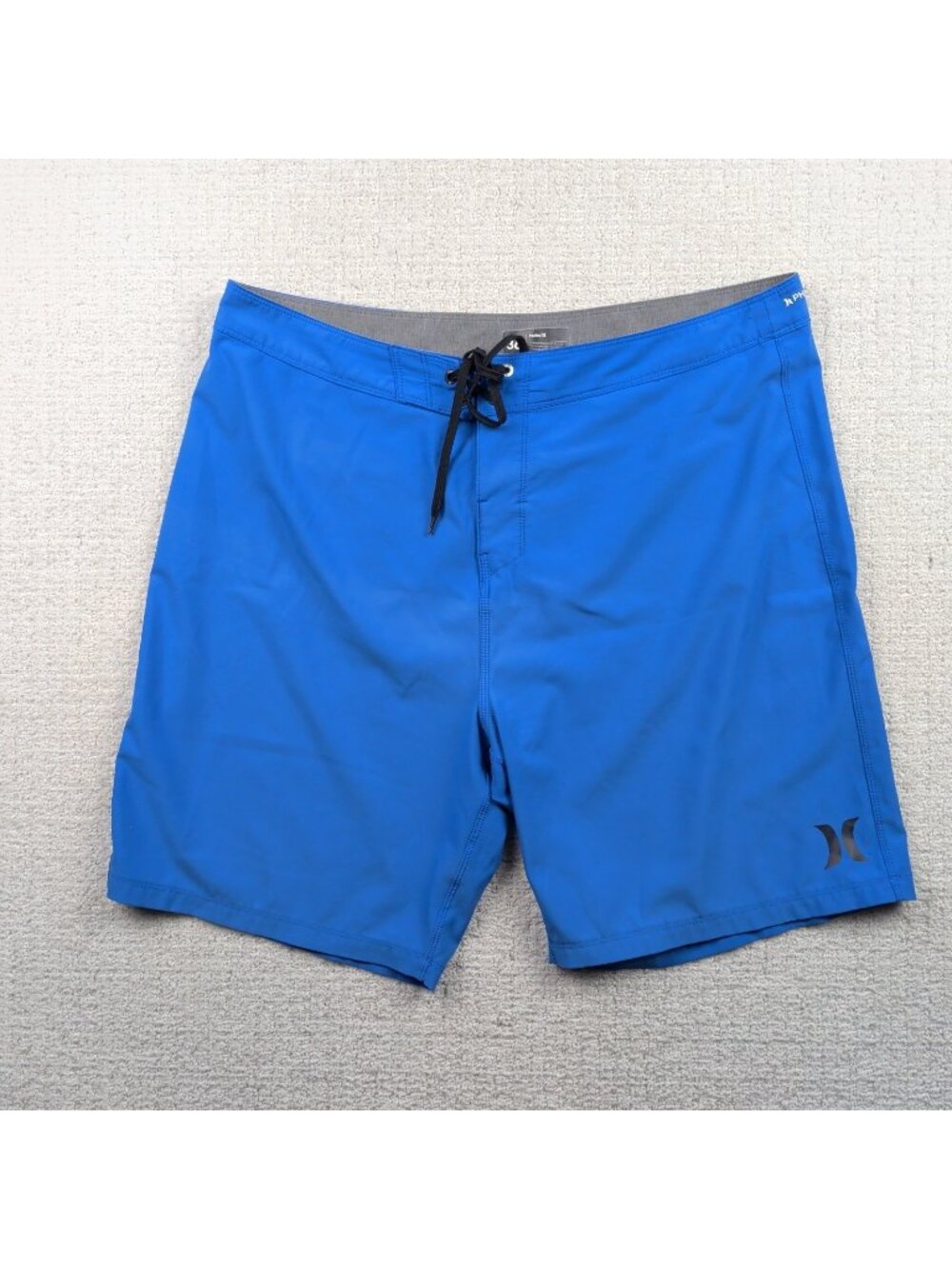 Y2K Hurley Phantom Board Shorts Mens Sz 36 Blue Surf Surfing Swimwear Summer